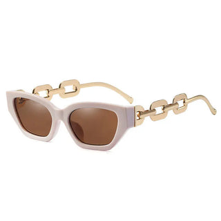 Small Frame Sunglasses, Personalized Chain Temples,Sunshade Sunglasses Phosgene