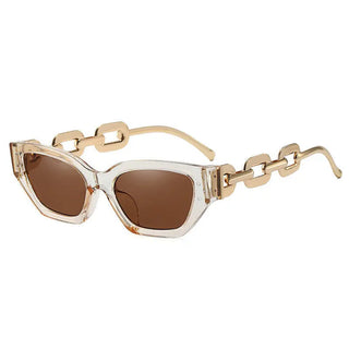 Small Frame Sunglasses, Personalized Chain Temples,Sunshade Sunglasses Phosgene