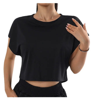 Summer Thin Minimalism Top Women's Quick-drying T-shirt Phosgene