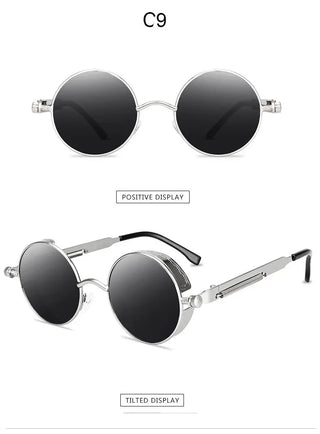 Sunglasses Steampunk Sunglasses Metal Spring Foot Sunglasses Phosgene