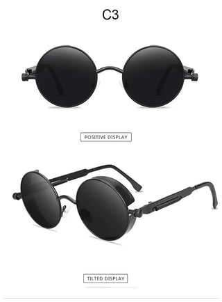 Sunglasses Steampunk Sunglasses Metal Spring Foot Sunglasses Phosgene