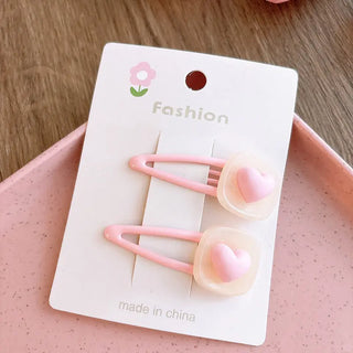 Sweet Bowknot Children Fringe Hairpin Phosgene