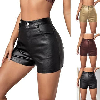 Tight Slimming High Waist Fashion Temperament Wild Women's Shorts Phosgene