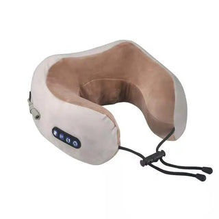 U Shaped Massage Pillow Neck Massage Device Electric Neck Massager Apparatus Shoulder Back Cervical Massager For Body Relaxation Phosgene