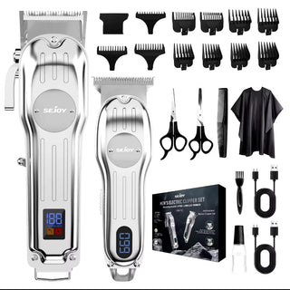 SEJOY Professional Electric Hair Clippers Men Barber Body Hair Cordless Trimmer