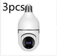 WiFi CAMERA 1080P Bulb 4X Zoom Camera E27 Home 5GWiFi Alarm Monitor Phosgene