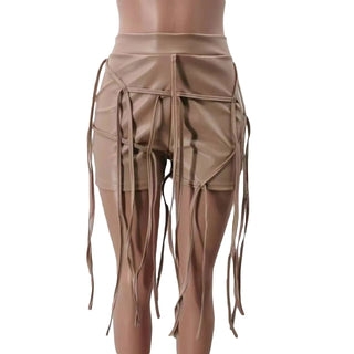 Women's Casual Cool Rope Decorative Shorts Phosgene