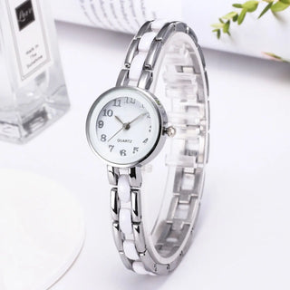 Women's Fashion Simple Diamond-set Bracelet Watch Phosgene