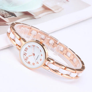 Women's Fashion Simple Diamond-set Bracelet Watch Phosgene