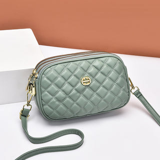 Chic Chanel-style Diamond Small Bag Women Phosgene