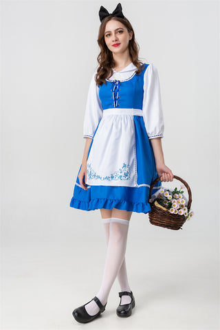 British European And American Farm Traditional Beer Maid Ware Halloween Cosplay Costume - Phosgene