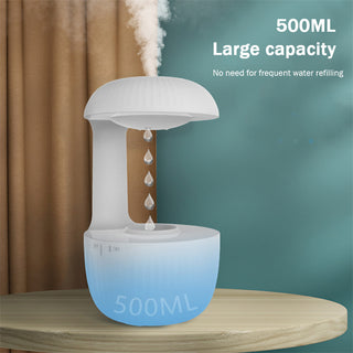 Anti-gravity Air Humidifier Mute Countercurrent Humidifier Levitating Water Drops Cool Mist Maker Fogger Relieve Fatigue - Phosgene