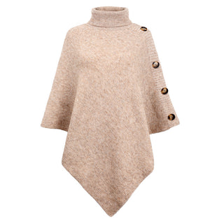 Drizzle Autumn And Winter European And American Foreign Trade Shawl Cloak Sweater - Phosgene