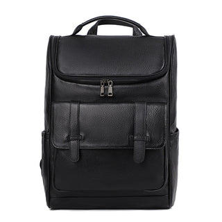 Top Layer Backpackage Genuine Leather Large Capacity - Phosgene