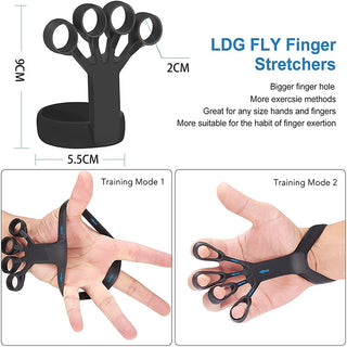 Silicone Grip Device Finger Exercise Stretcher Arthritis Hand Grip Trainer Strengthen Rehabilitation Training To Relieve Pain - Phosgene