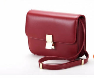 Women's Retro Leather Shoulder Messenger Bag - Phosgene