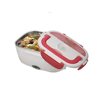 Insulated Lunch Box Large Capacity Heated Electric Lunch Box Stainless Steel Car Bento Box Phosgene