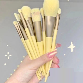 13Pcs Makeup Brush Set Make Up Concealer Brush Blush Powder Brush Eye Shadow Highlighter Foundation Brush Cosmetic Beauty Tools - Phosgene