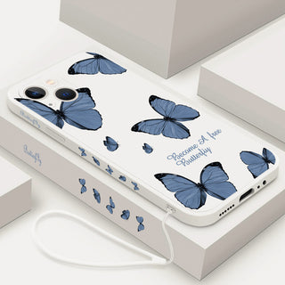 Butterfly Phone Case For IPhone 14 Pro Max 11 12 13 Pro Max - Phosgene