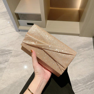 Gold Fashion Envelope Clutch Phosgene