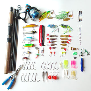 Portable Lure Rod Fishing Lure Box Set - Phosgene