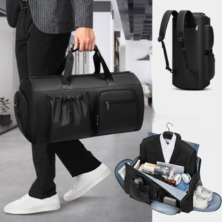 High Quality Waterproof Suit Bag For Men Large Capacity Travel Bag With Shoe Compartment Dry And Wet Separation Travel Organizer - Phosgene