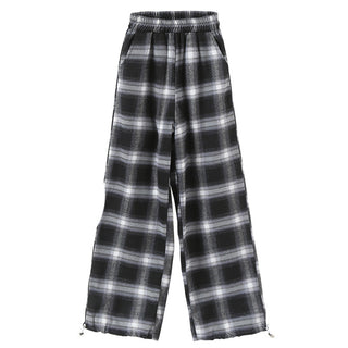 Girls' Suits Western Style Korean Children's Clothing Trendy Plaid Trousers Big Kids - Phosgene