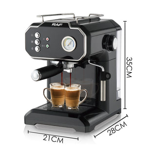 Household Small Semi-automatic High Pressure Steam Milk Froth Coffee Machine Phosgene