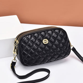 Chic Chanel-style Diamond Small Bag Women Phosgene