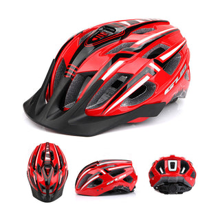 Bicycle Equipment Helmet Summer Men And Women With Lights - Phosgene