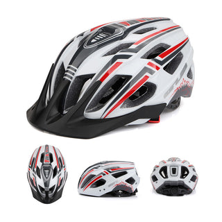 Bicycle Equipment Helmet Summer Men And Women With Lights - Phosgene