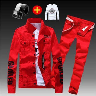 Men's Polyester Casual Suit Phosgene