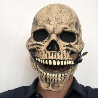 Mask Latex Headgear Horror Skull Head - Phosgene