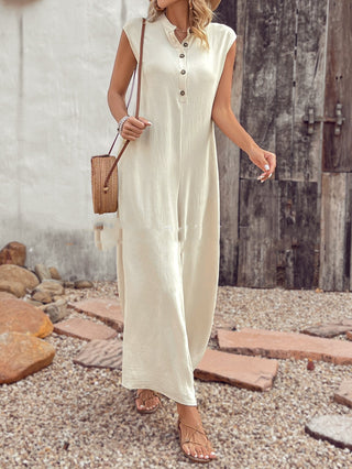 Women's Versatile Casual Solid Color Jumpsuit - Phosgene