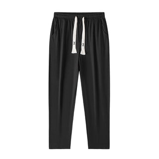 Cropped Casual Loose Men's Long Pants - Phosgene