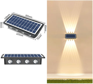 Solar Outdoor Wall Lights Waterproofing - Phosgene