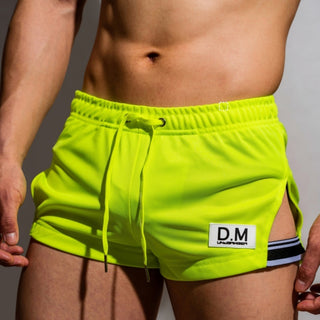 Men's Home Low Waist Simple Lace Polyester Casual Boxers - Phosgene