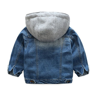 Boys And Children Washed Soft Denim Jacket - Phosgene