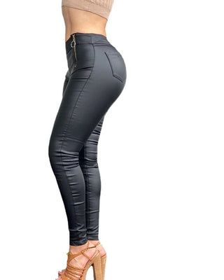 Women's Black Tight Pants In Europe And America - Phosgene