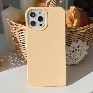 Fully Degradable Phone Case Suitable For Apple IPhone 14 Pro Max Wheat Straw Protective Case - Phosgene