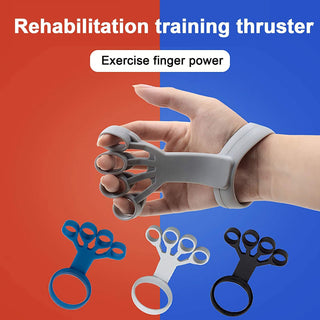 Silicone Grip Device Finger Exercise Stretcher Arthritis Hand Grip Trainer Strengthen Rehabilitation Training To Relieve Pain - Phosgene