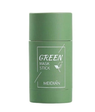 Cleansing Green Tea Mask Clay Stick Oil Control Anti-Acne Whitening Seaweed Mask Skin Care - Phosgene