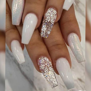 Ice Glitter Short Ballet Foreign Trade Section Wears Nail Art - Phosgene