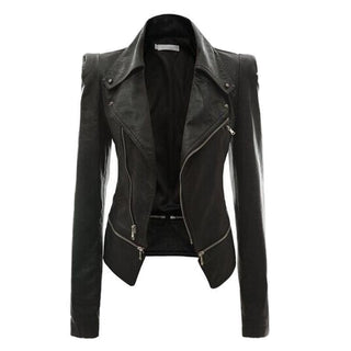 Motorcycle Leather Jacket - Phosgene