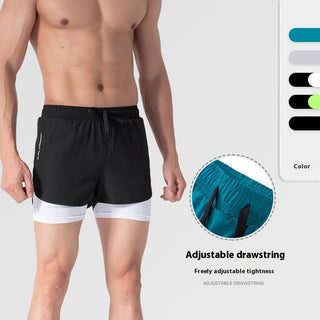 Quick-drying Fitness Three-point Sports Shorts Phosgene