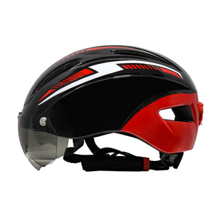 Bicycle Helmet Riding Helmet Sports Helmet Goggles Riding Helmet Restraint Taillight - Phosgene