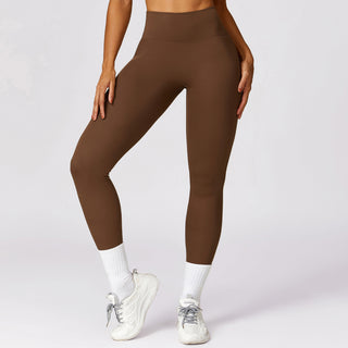 Quick-drying Nude Feel Hip Raise Yoga Pants Women's Outdoor Leggings Phosgene