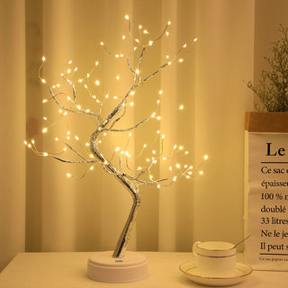 New Colored Light, Starry Sky LED, Copper Wire, Rice Tree Lamp - Phosgene