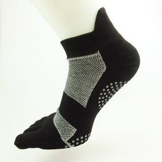 Men's Cotton Running Sports Toe Socks - Phosgene