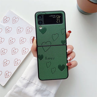 Suitable Z Flip3 Love Phone Case Ultra-thin Anti-drop - Phosgene